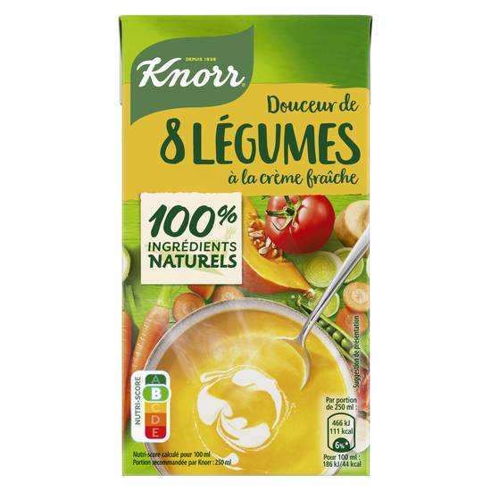 Knorr Douceur de 8 légumes crème fraîche