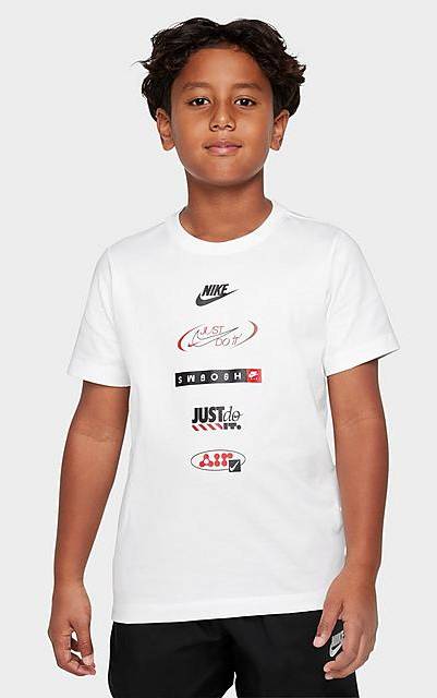 Kids' Nike Multi Logo T-Shirt (L)