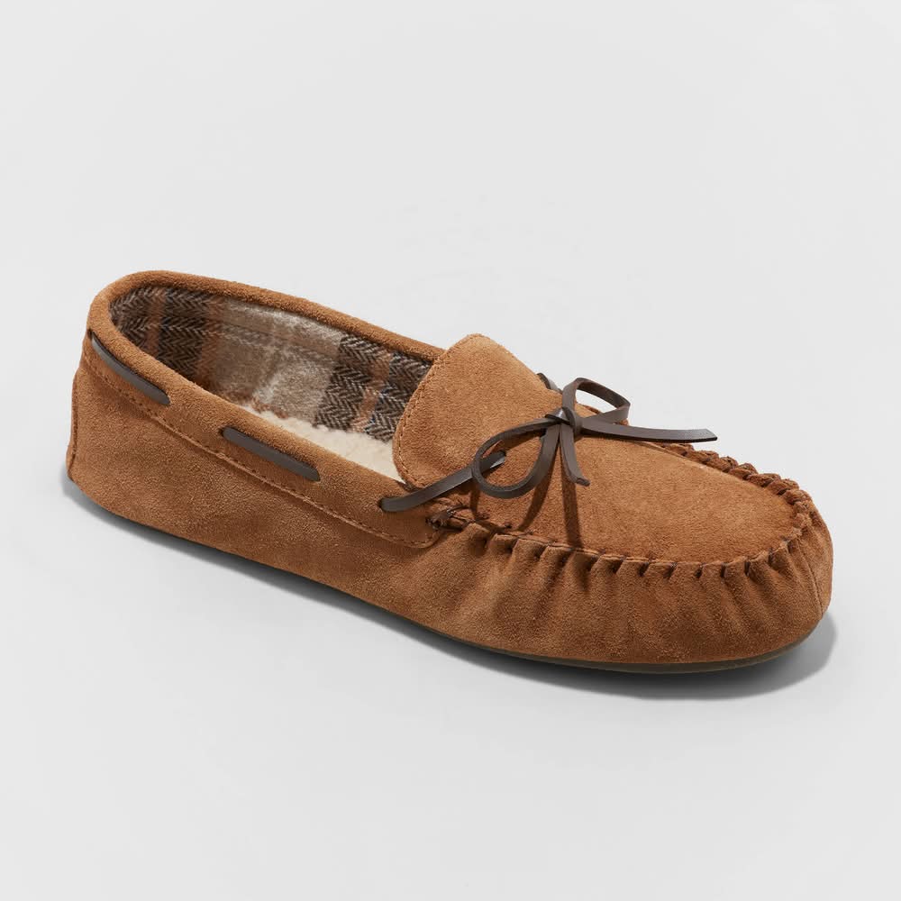 Goodfellow & Co. Topher Moccasin Slippers, Men, Chestnut