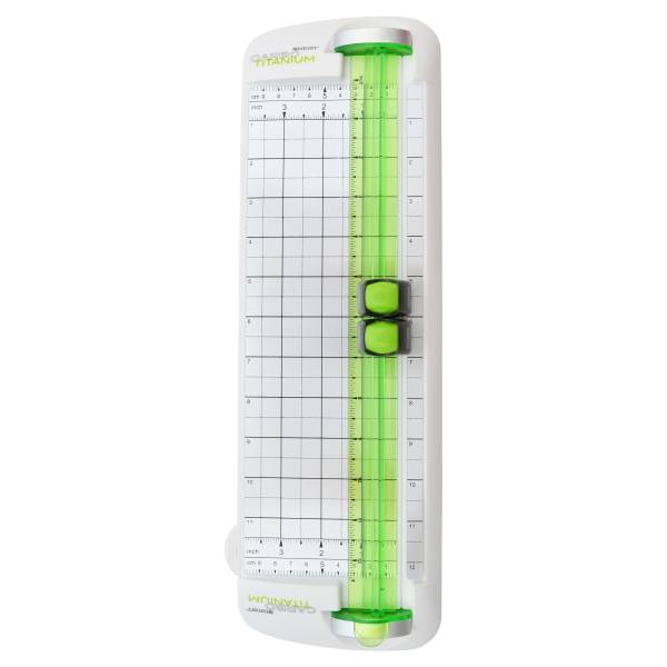 Westcott 12 in Green Carbo Titanium Personal Paper Trimmer