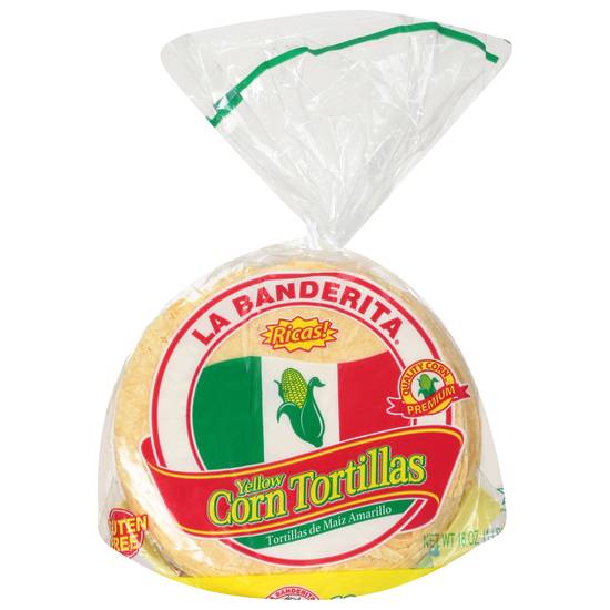 La Banderita Yellow Corn Tortillas (18 ct)