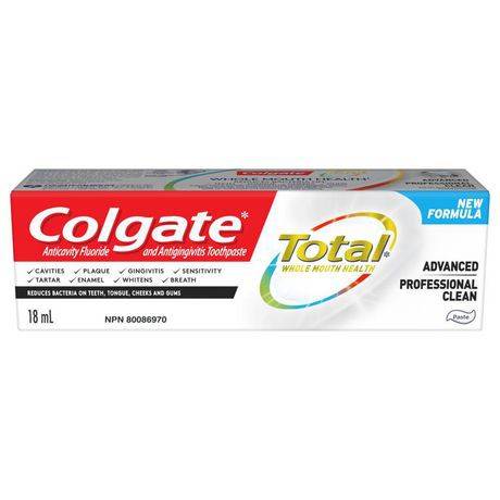 Colgate Total Advanced Professional Clean Toothpaste (18 ml)