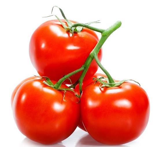 Tomate rouge sur vigne