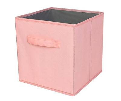 Gossamer Fabric Bin, 11", Pink