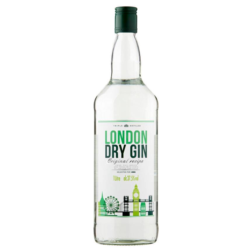 Asda London Dry Gin (1 L)