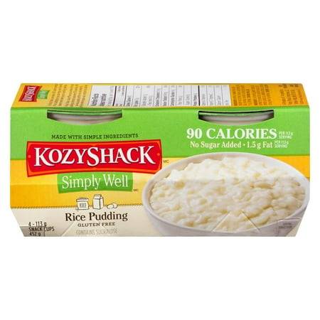 Kozy Shack Simply Well Rice Pudding (113 g, 4 ct)