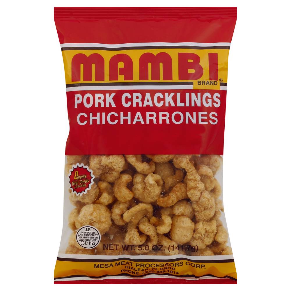 Mambi Pork Cracklings Chicharrones