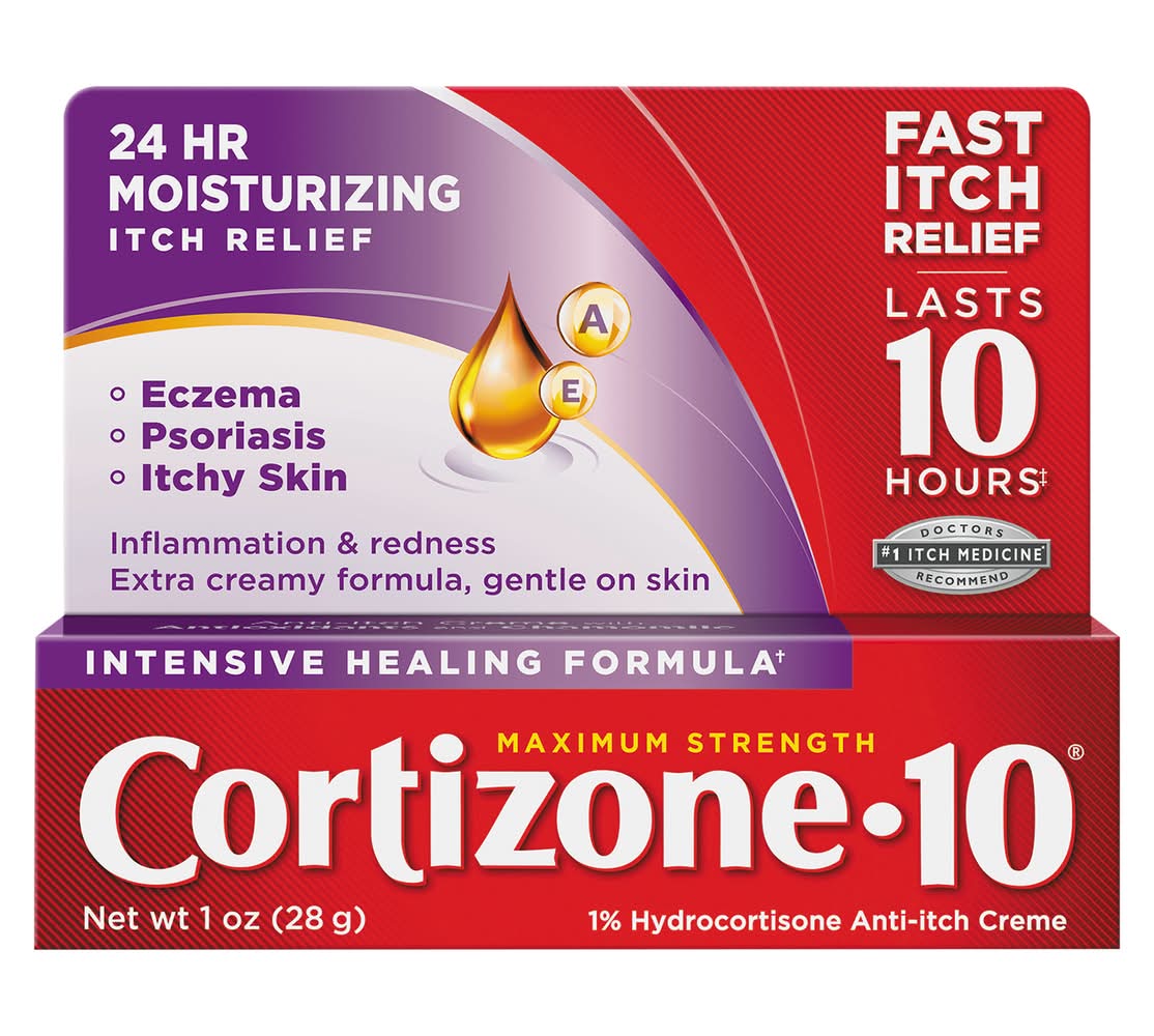 Cortizone-10 Intensive Healing Itch Relief Cream (1 oz)