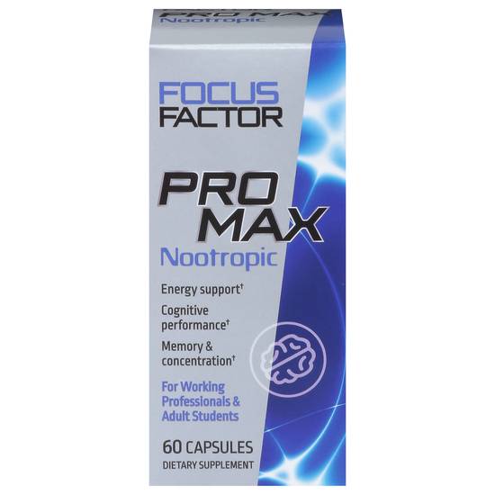 Focus Factor Pro Max Nootropic Capsules