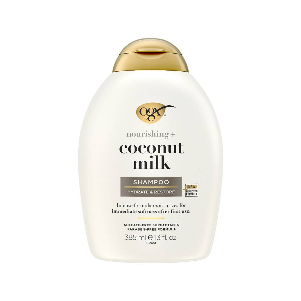 Ogx Nourishing Coconut Milk Shampoo, 13 Oz