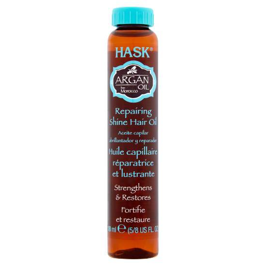 Hask Argan Oil Of Morocco Repairing Shine Hair Oil