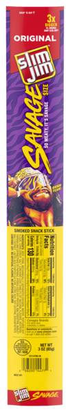 Slim Jim Original Smoked Snack Stick 3oz