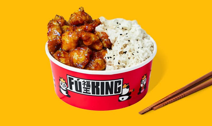 Crea tu Bol Pollo Agridulce 制作糖醋鸡碗