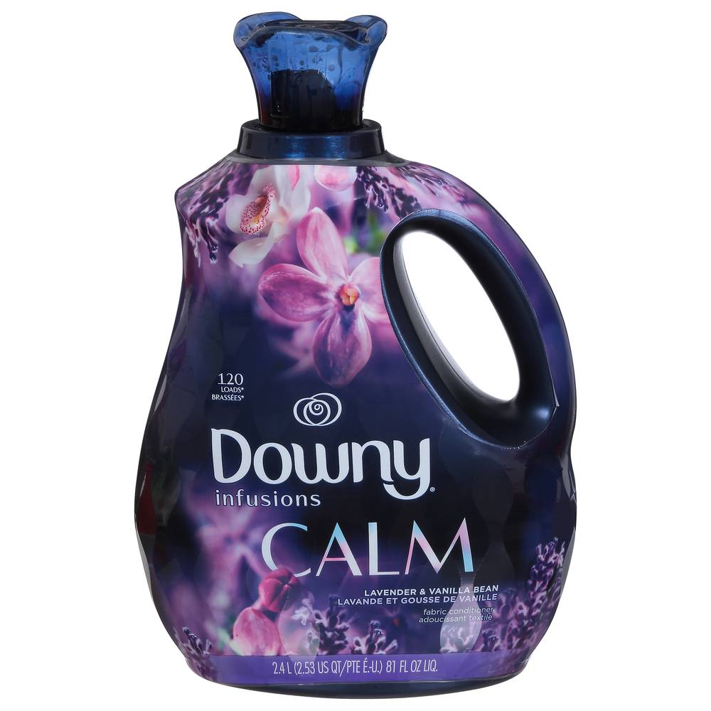 Downy Infusions Calm Lavender & Vanilla Bean Fabric Conditioner (81 fl oz)