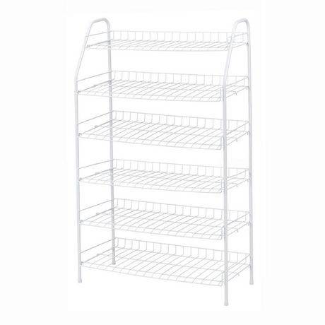 Mainstays Shoe Rack 6 Tier (1 unit)