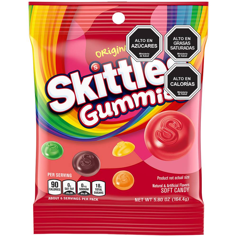 Skittles gummies original (bolsa 164 g)