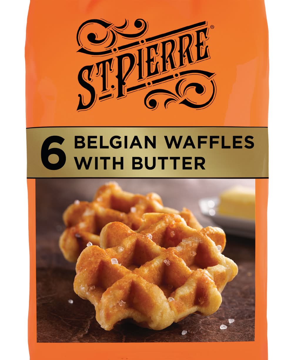 St. Pierre Brioche With Butter Waffles (10.6 oz)