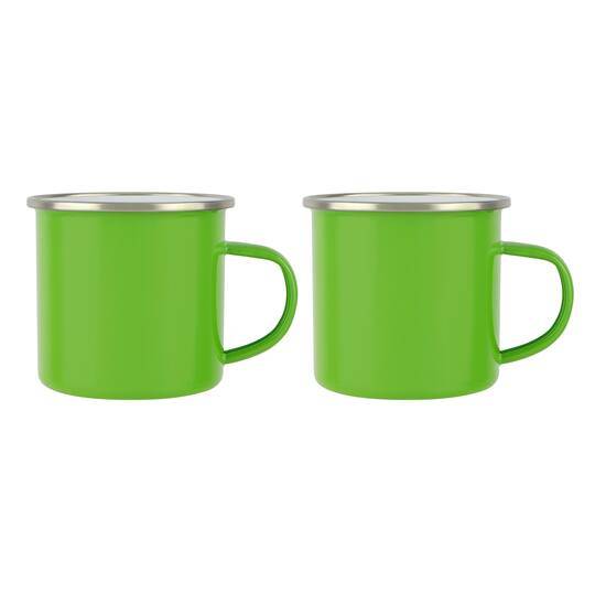 12Oz. Sublimation Camping Mugs, 2Ct. By Make Market