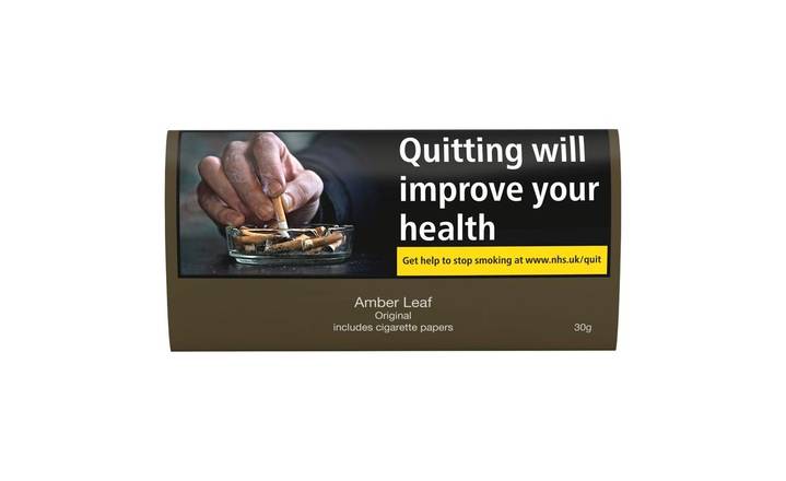 Amber Leaf Original Rolling Tobacco Pouch 30g (397806)