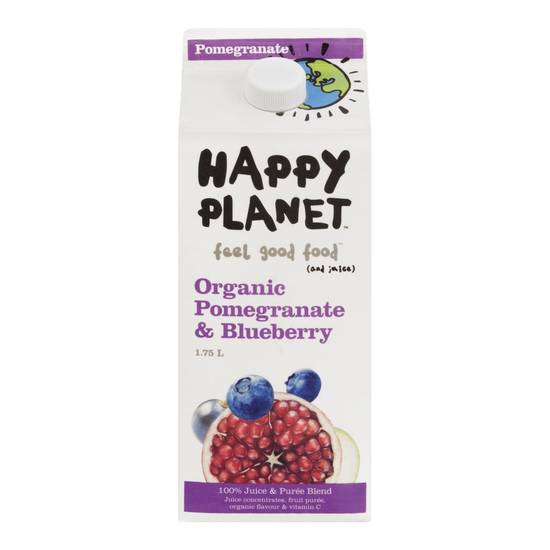 Happy Planet Organic Pomegranate & Blueberry Juice (1.8 L)