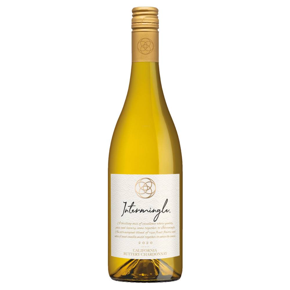 Intermingle California Buttery Chardonnay Wine (750 ml)