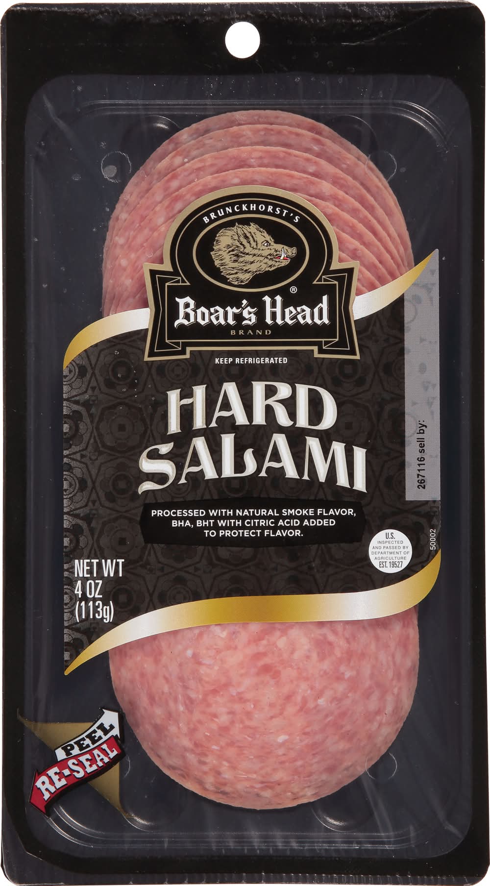 Boar's Head Hard Salami (4 oz)