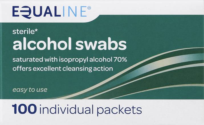 Equaline Sterile Alcohol Swabs (100 ct)