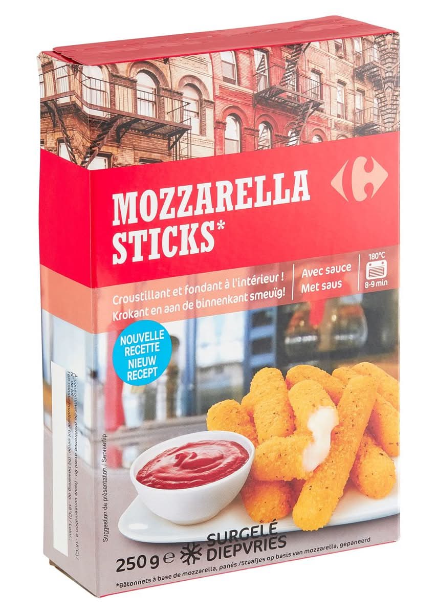 Carrefour Mozzarella Sticks 250 g