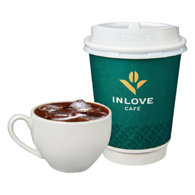 【inLove Cafe】冰美式咖啡12oz <1Cup杯 x 1 x 1Cup杯>