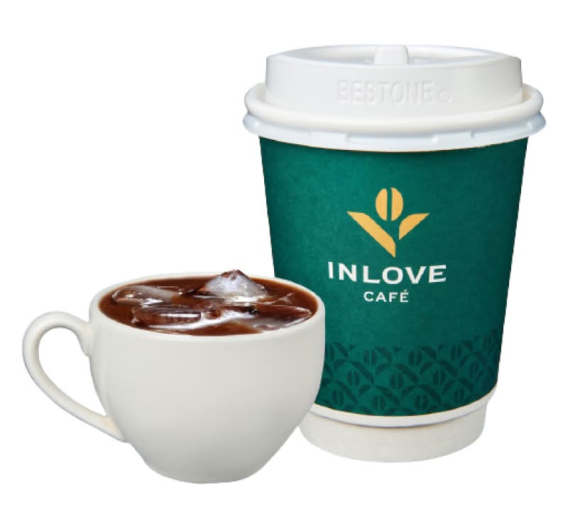 【inLove Cafe】冰美式咖啡12oz <1Cup杯 x 1 x 1Cup杯>
