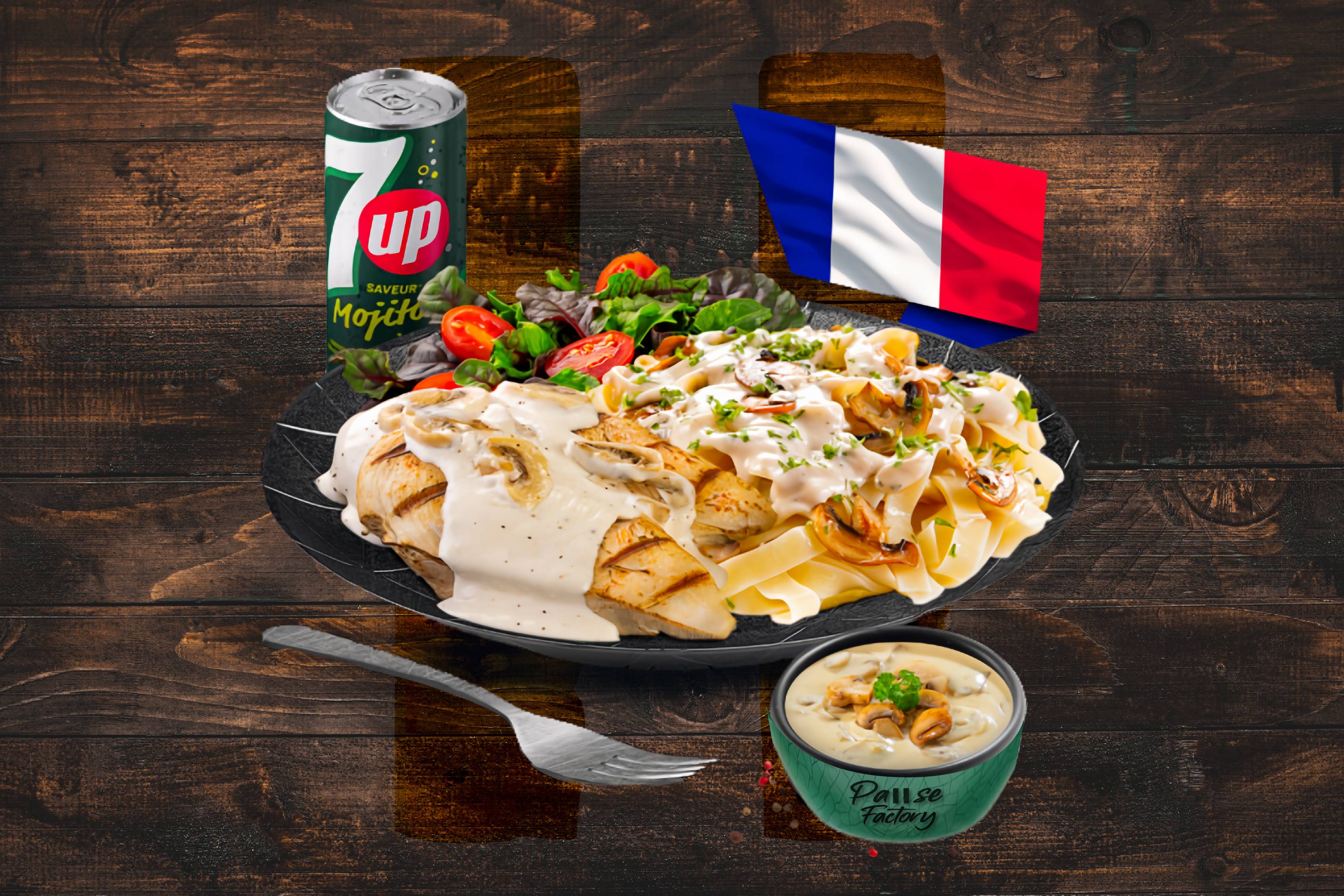 🍗 ESCALOPE À LA NORMANDE DU CHEF – L’ONCTUEUSE