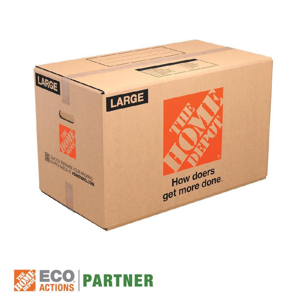 The Home Depot Moving Box With Handles, Large