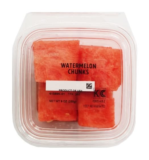 Fresh Cut Watermelon Chunks