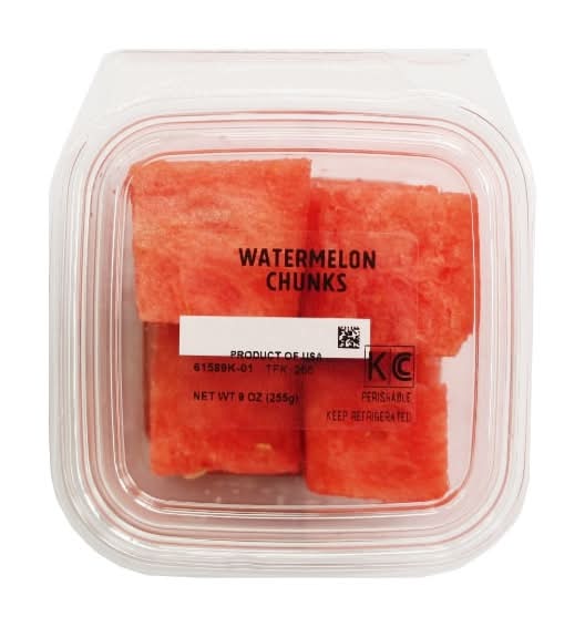 Fresh Cut Watermelon Chunks