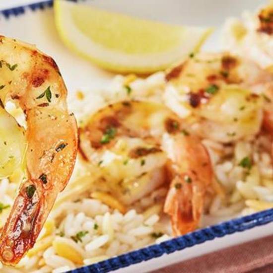 Jumbo Grilled Shrimp Skewer