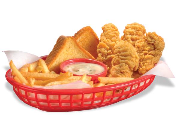 4Pc Chicken Strip Country Basket