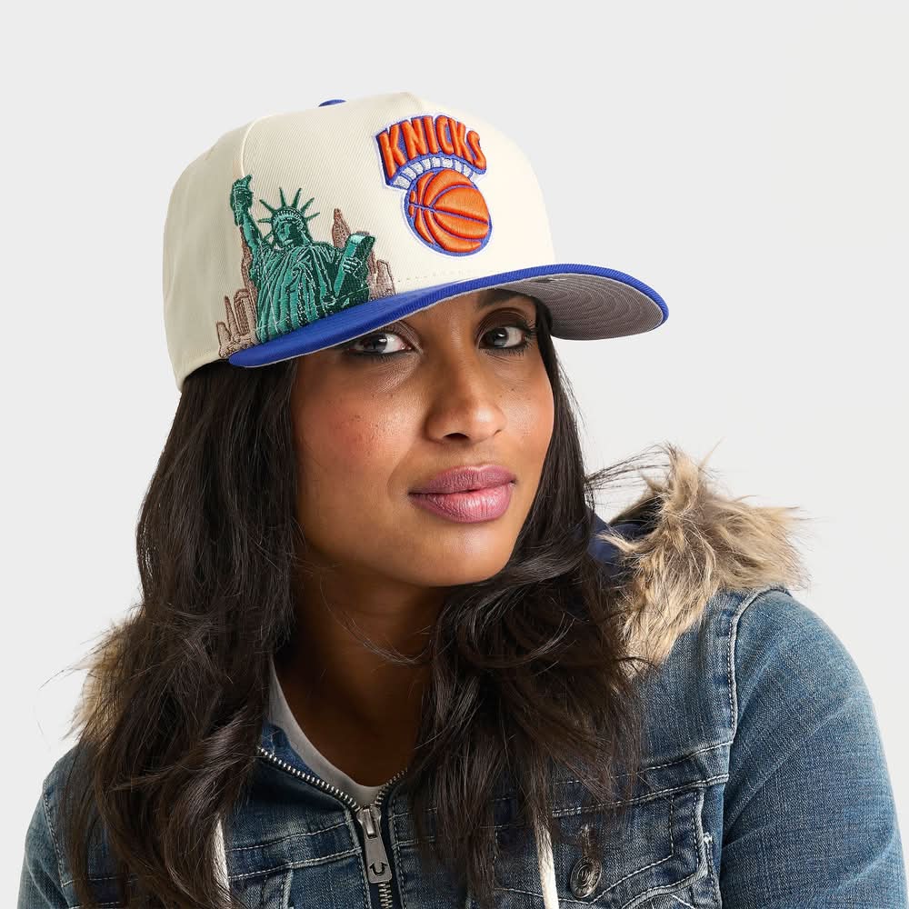 New Era Cap New York Knicks Nba Liberty Hardwood Classics a Frame