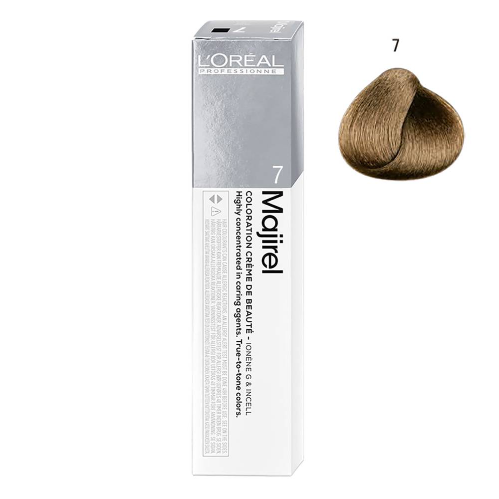 L'Oréal · Tinte permanente en crema majirel, 7 (50 g)