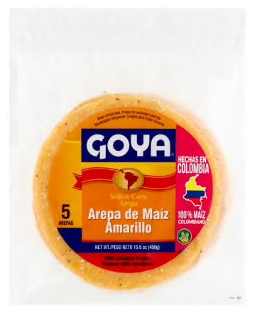 Goya Arepas De Maiz Yellow (15.8 oz)