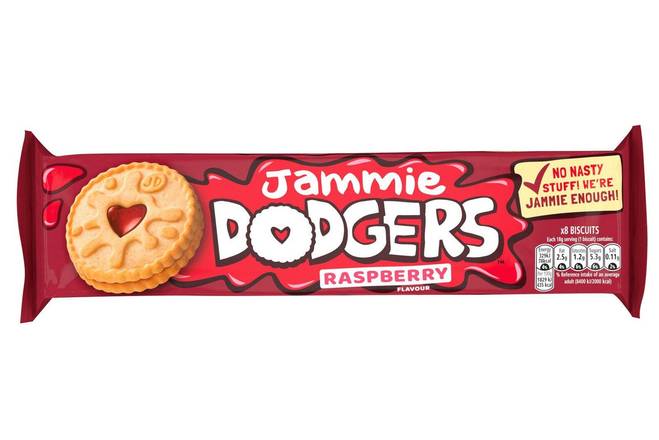 Jammie Dodgers Raspberry Biscuits