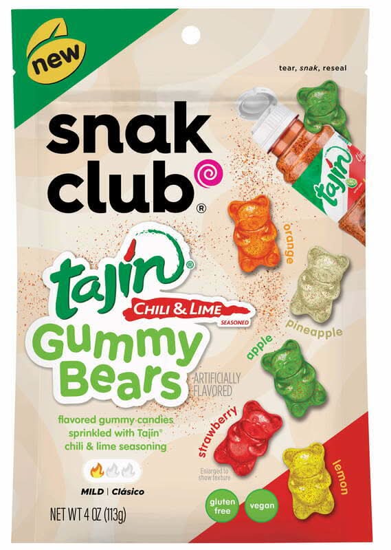 Snack Club Tajin Gummy Bears 4oz