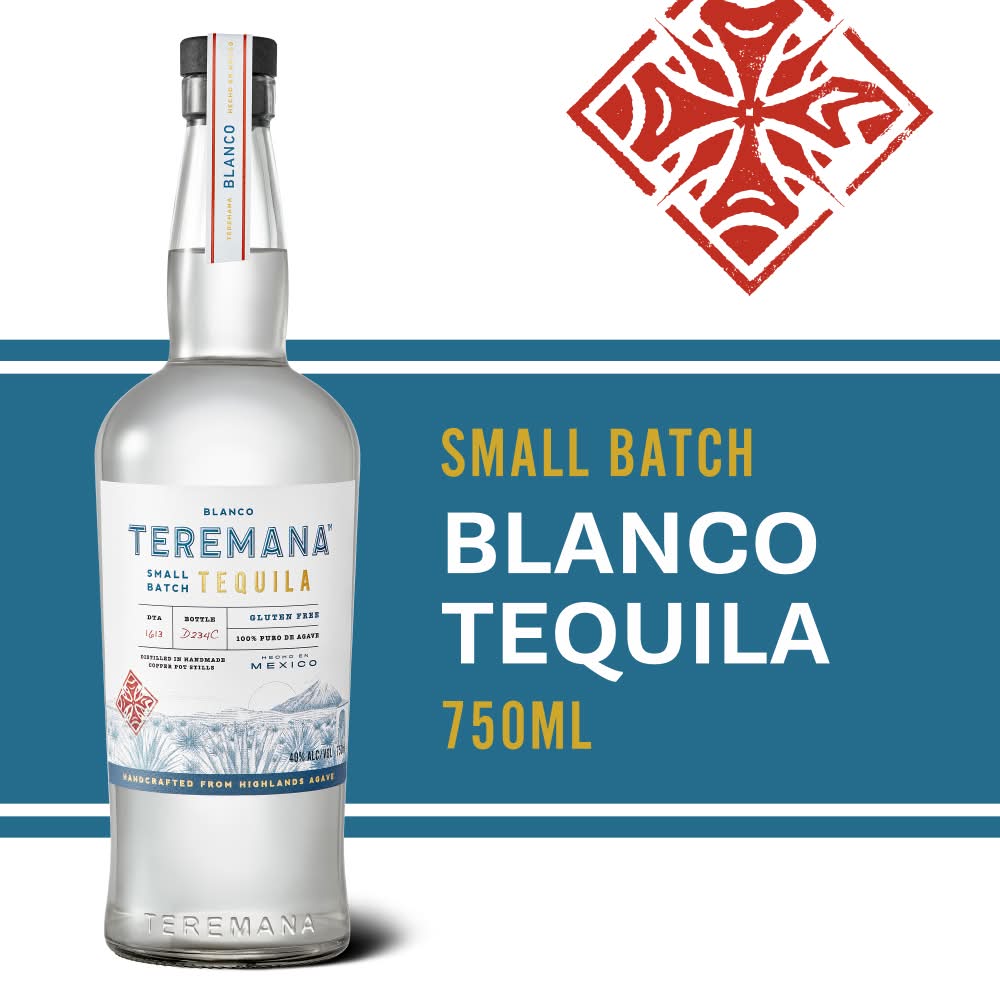 Teremana Small Batch Blanco Tequila (750 ml)