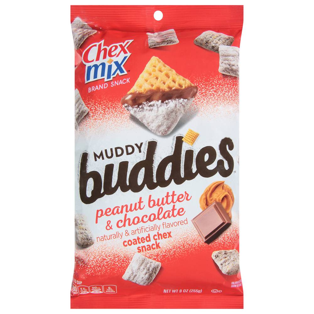 Chex Mix Snack Muddy Buddies, Peanut Butter-Chocolate (9 oz)