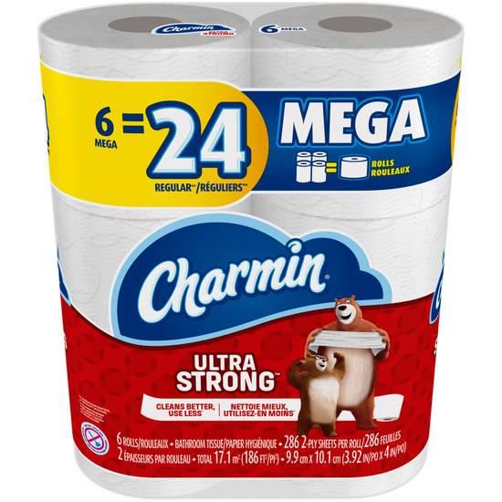 Charmin Ultra Strong Toilet Tissue (6 ct)