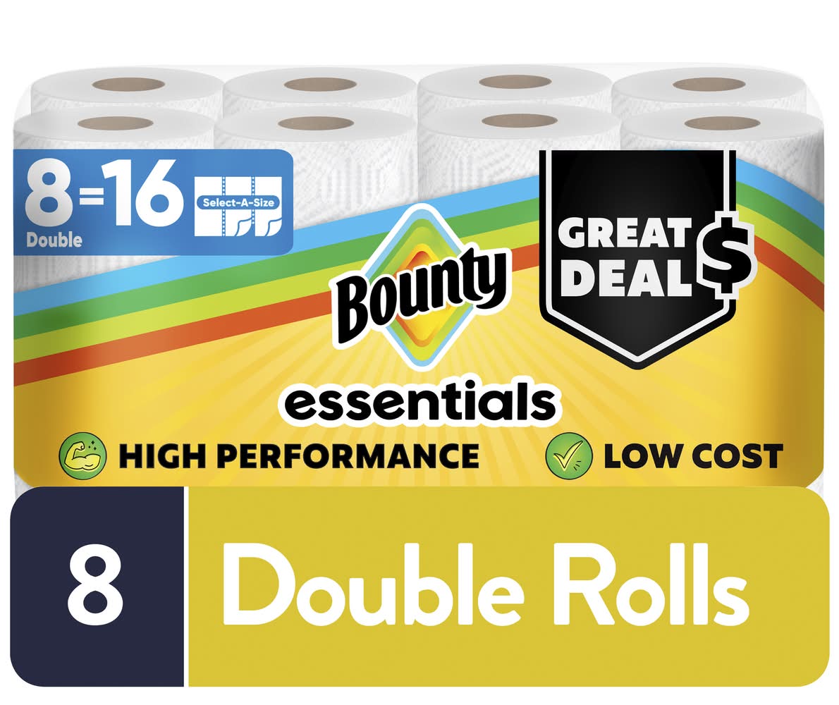 Bounty Essentials Double Rolls Select-A-Size (20 ct)