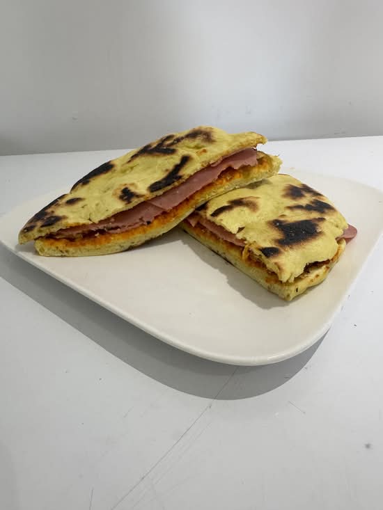 Chapati Omelette Jambon