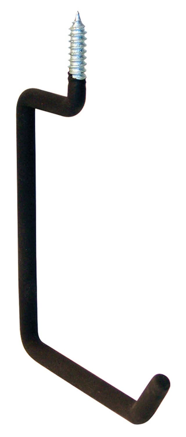 Crawford 7.5 In. L Vinyl Coated Black Steel Large Overhead Hanger Utility Hanger 50 Lb. Cap. 1 Pk