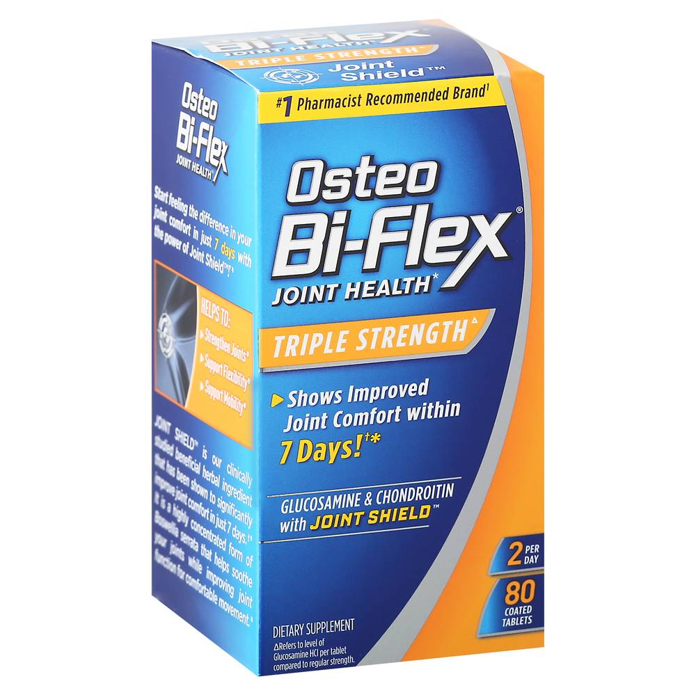 Osteo Bi-Flex Glucosamine & Chondroitin Tablets (80 ct)