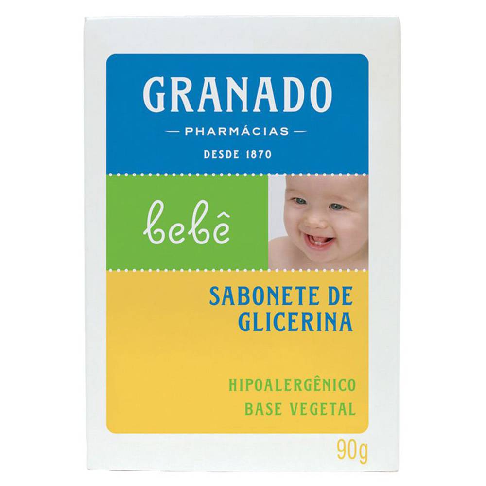 Granado sabonete em barra de glicerina infantil bebê (90 g)