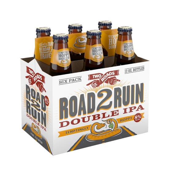 Two Roads Double Ipa Beer (6 ct , 12 fl oz)